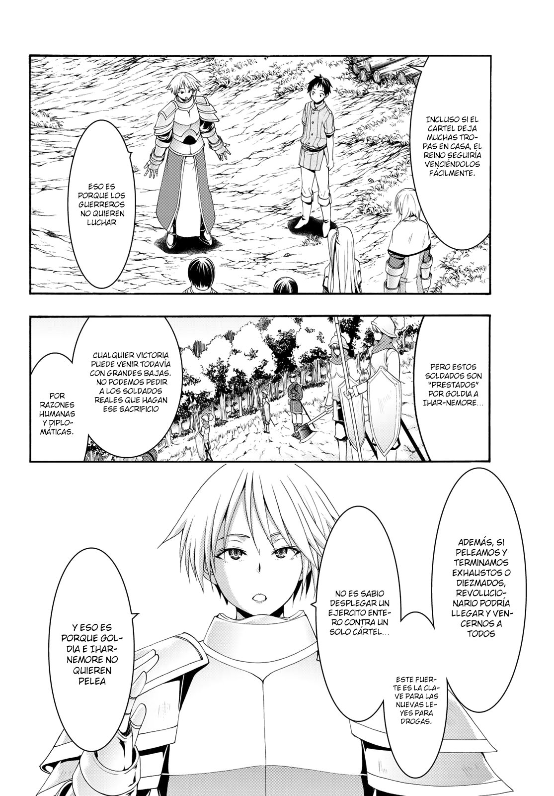 100-man no Inochi no Ue ni Ore wa Tatte Iru Capitulo 38 página 5