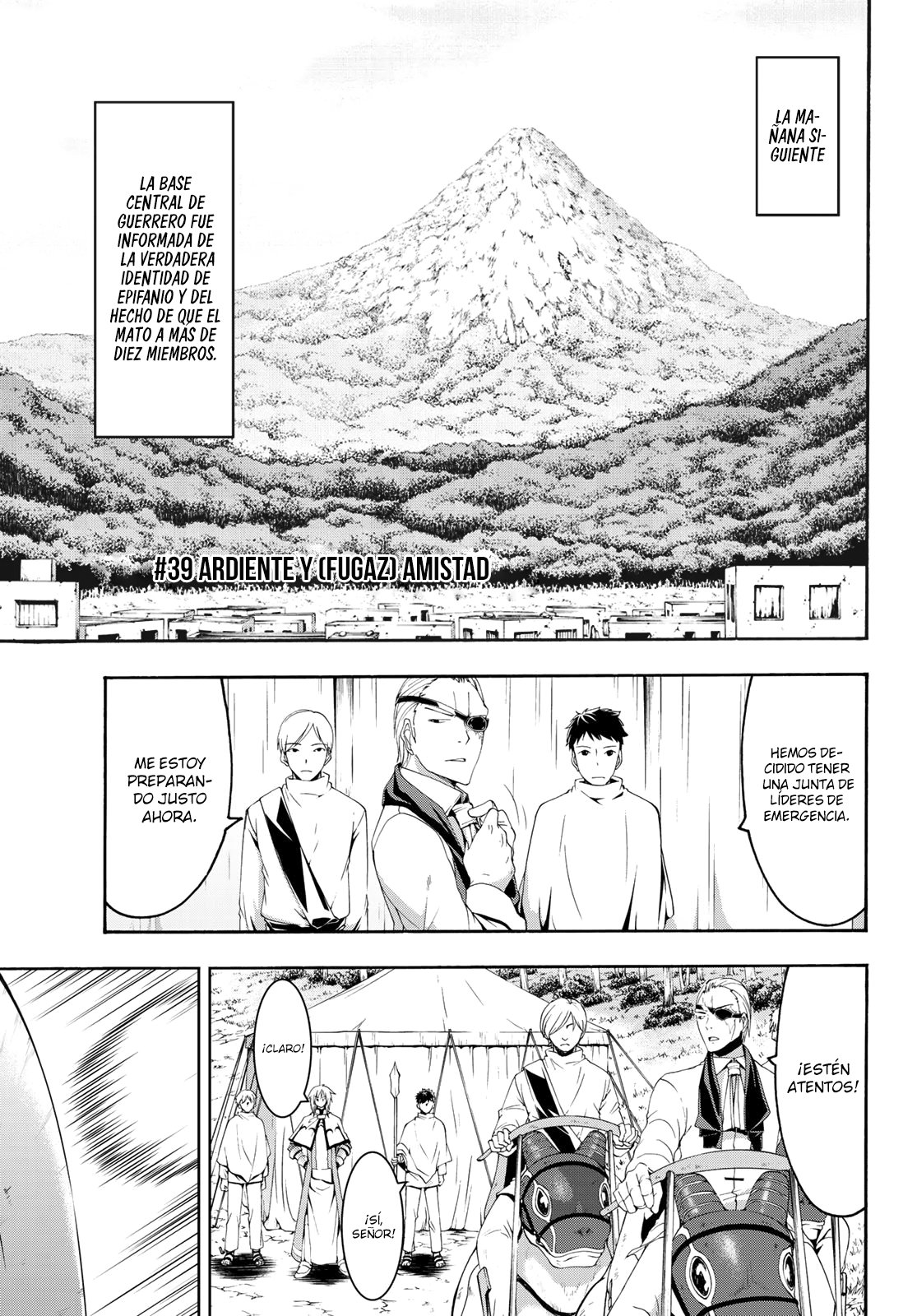 100-man no Inochi no Ue ni Ore wa Tatte Iru Capitulo 39 página 2