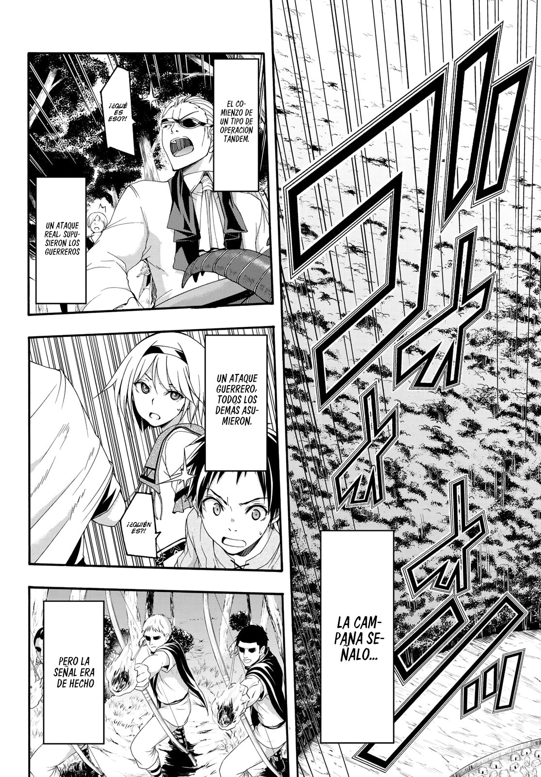 100-man no Inochi no Ue ni Ore wa Tatte Iru Capitulo 39 página 3