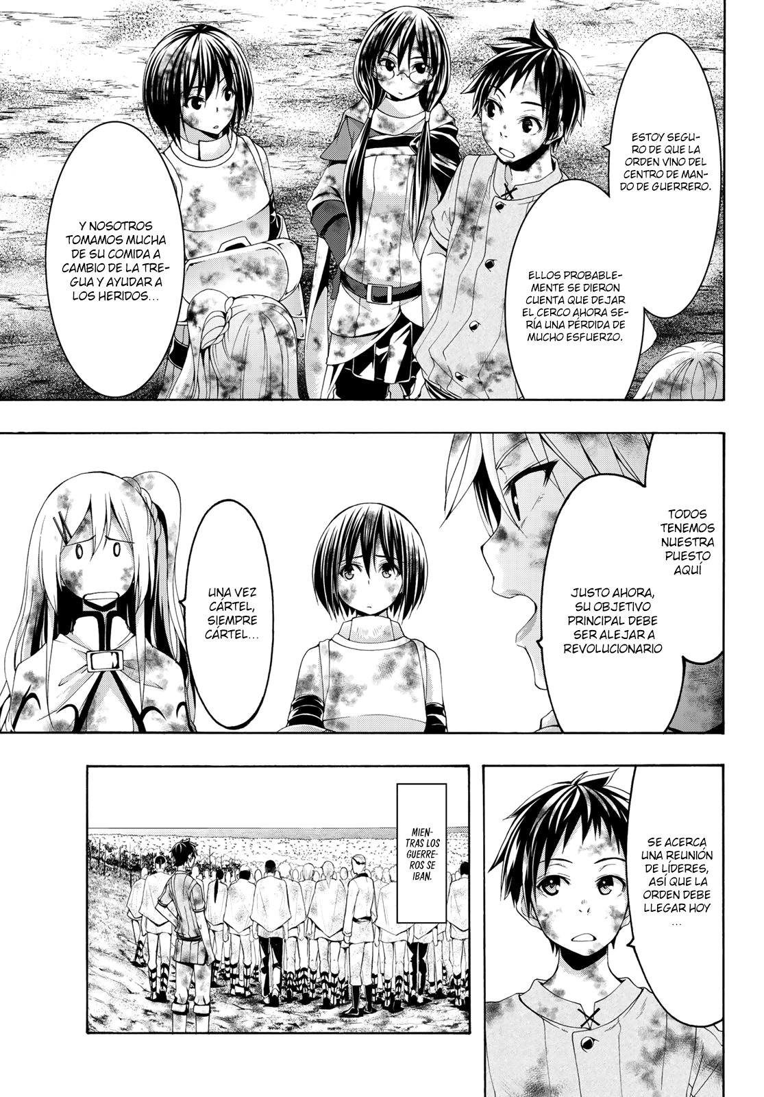 100-man no Inochi no Ue ni Ore wa Tatte Iru Capitulo 39 página 32