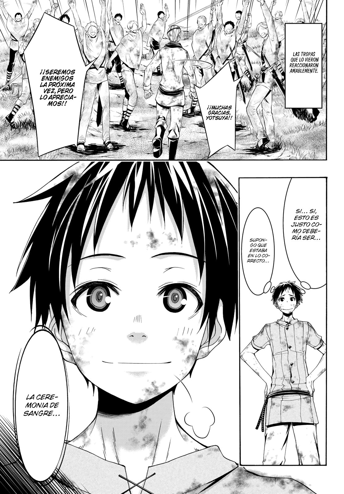 100-man no Inochi no Ue ni Ore wa Tatte Iru Capitulo 39 página 34