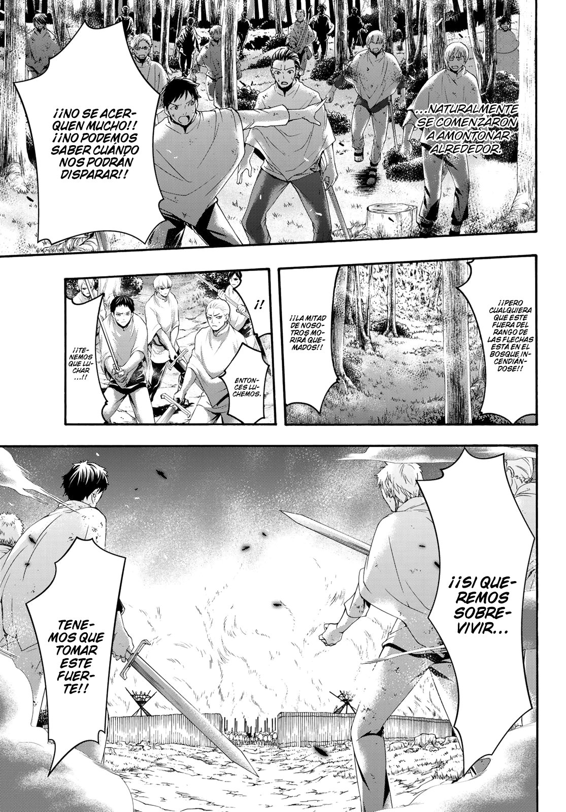 100-man no Inochi no Ue ni Ore wa Tatte Iru Capitulo 39 página 8
