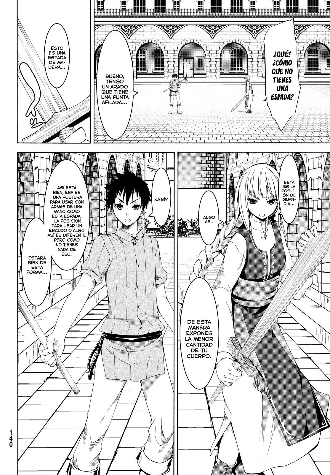 100-man no Inochi no Ue ni Ore wa Tatte Iru Capitulo 4 página 7