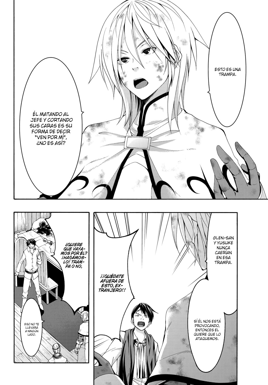 100-man no Inochi no Ue ni Ore wa Tatte Iru Capitulo 40 página 14