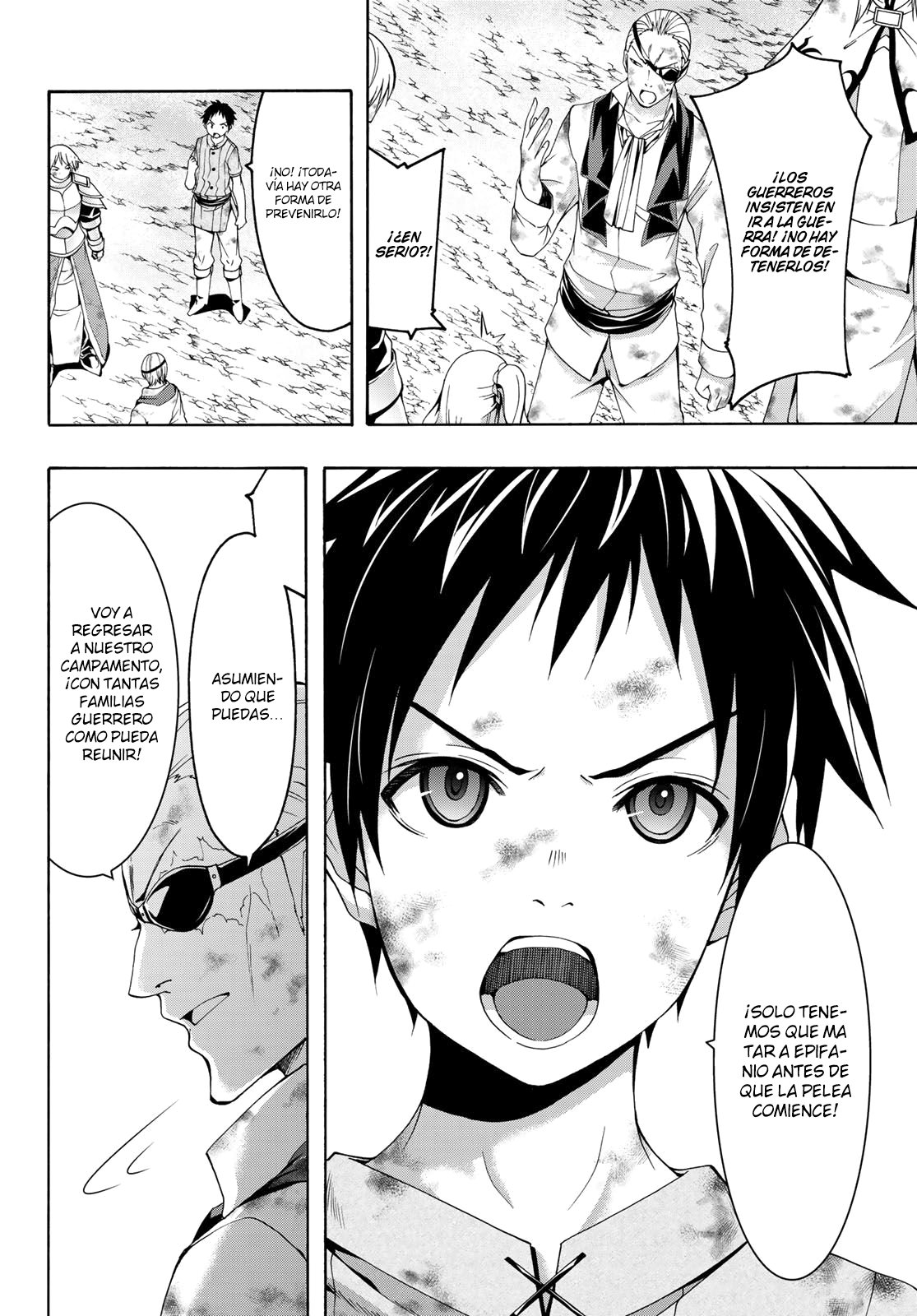100-man no Inochi no Ue ni Ore wa Tatte Iru Capitulo 40 página 20