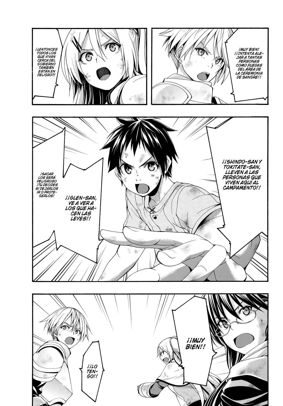 100-man no Inochi no Ue ni Ore wa Tatte Iru Capitulo 40 página 21