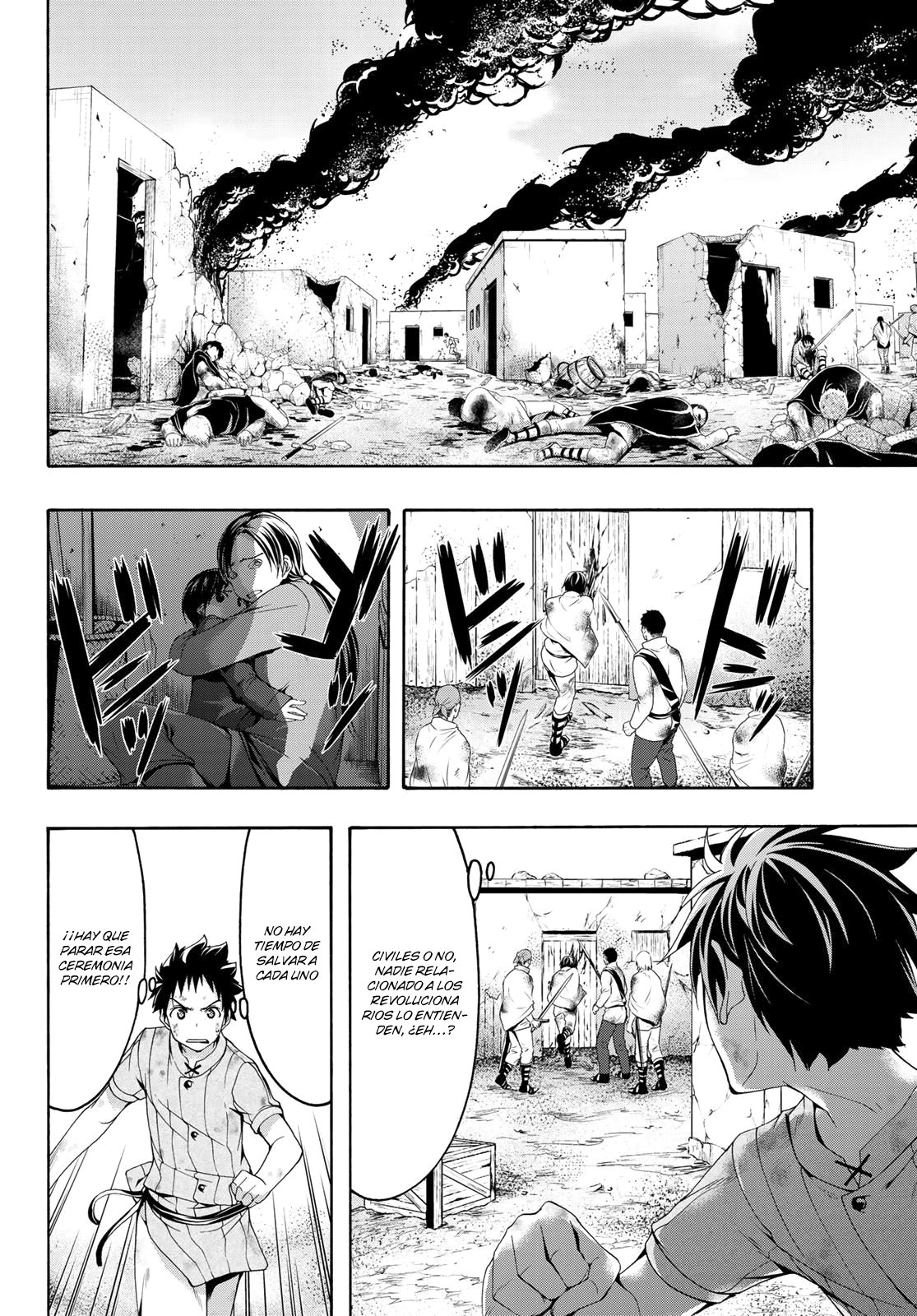 100-man no Inochi no Ue ni Ore wa Tatte Iru Capitulo 40 página 28
