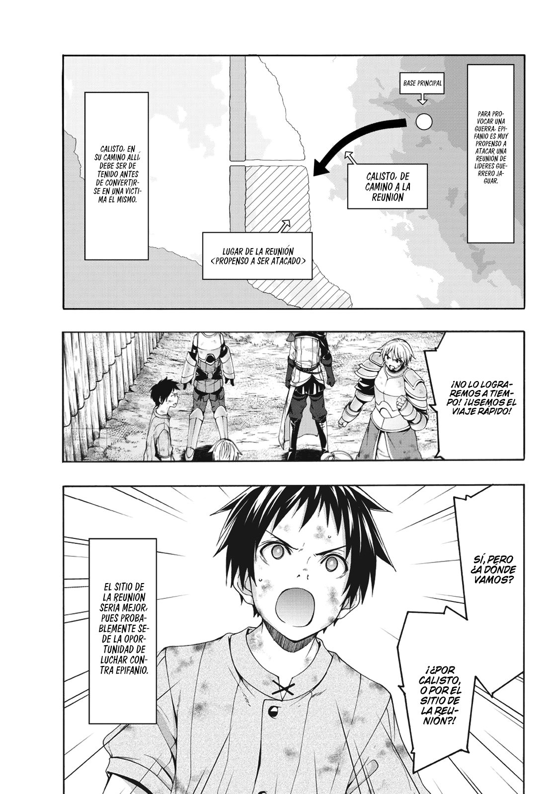 100-man no Inochi no Ue ni Ore wa Tatte Iru Capitulo 40 página 3
