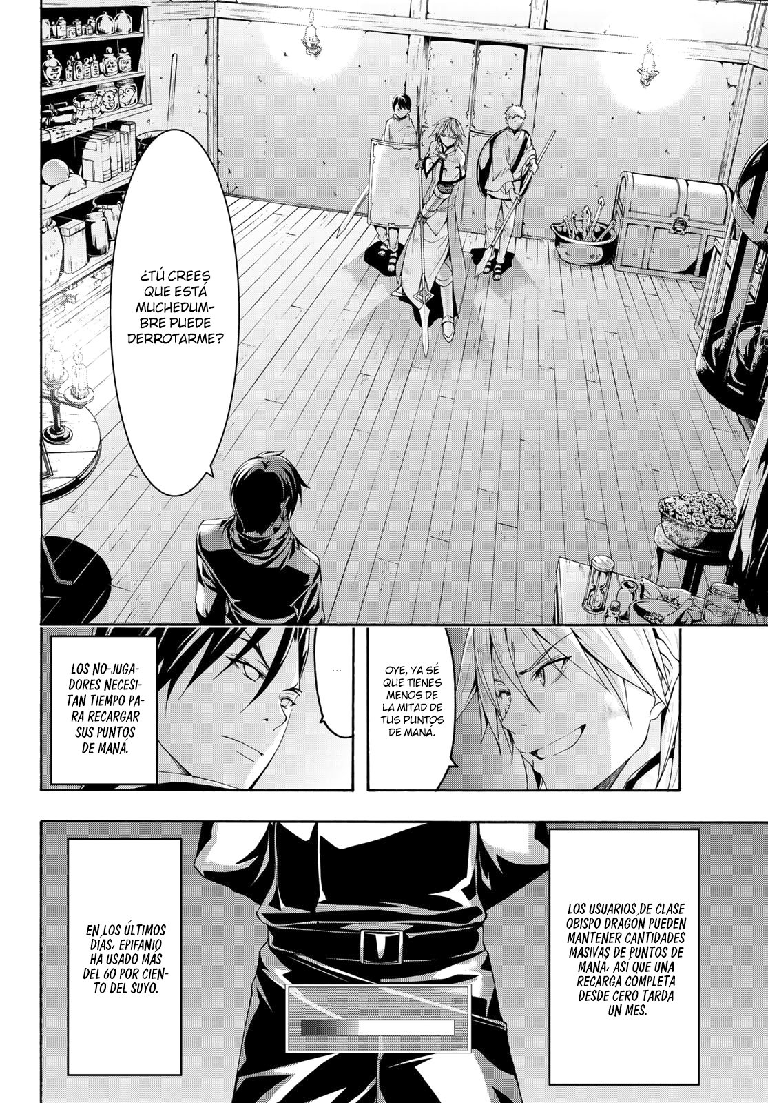 100-man no Inochi no Ue ni Ore wa Tatte Iru Capitulo 40 página 34