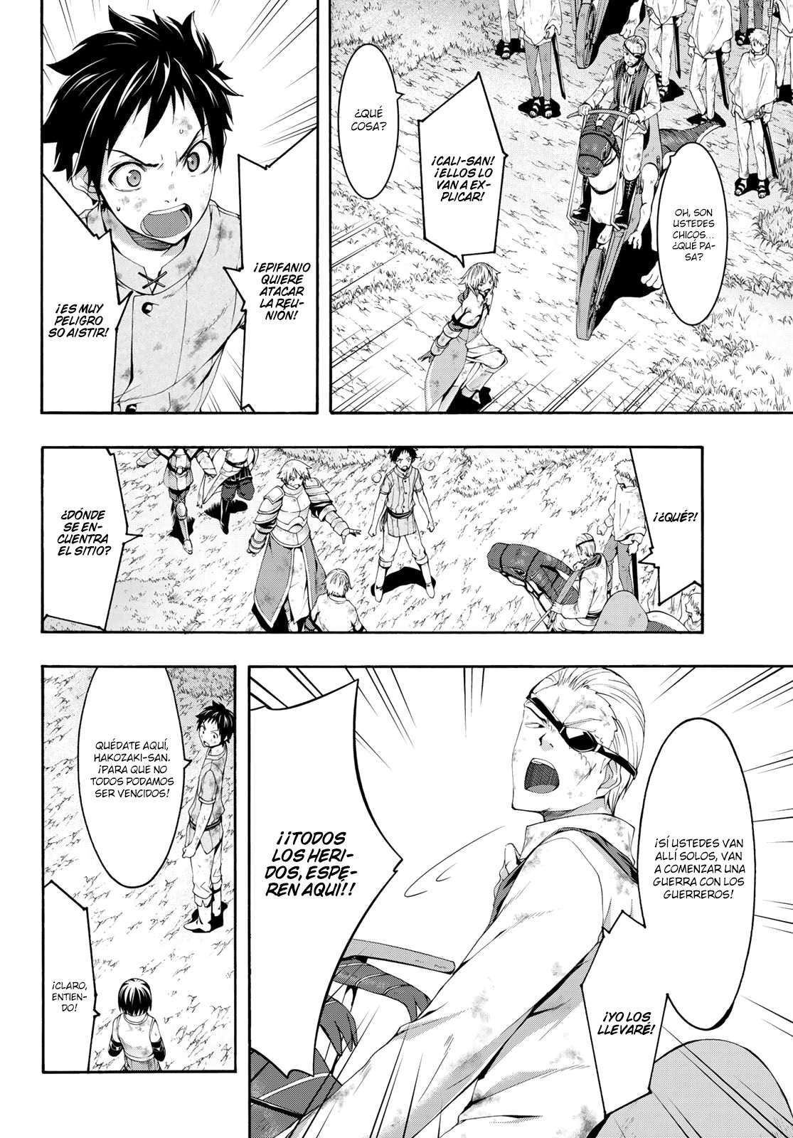 100-man no Inochi no Ue ni Ore wa Tatte Iru Capitulo 40 página 6
