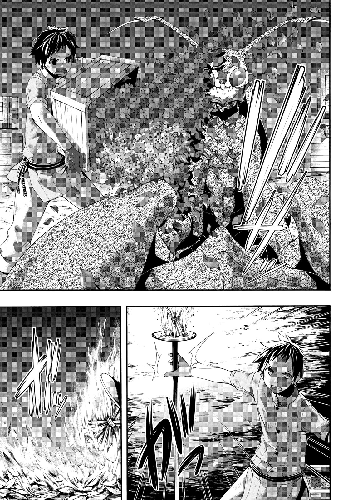 100-man no Inochi no Ue ni Ore wa Tatte Iru Capitulo 42 página 33