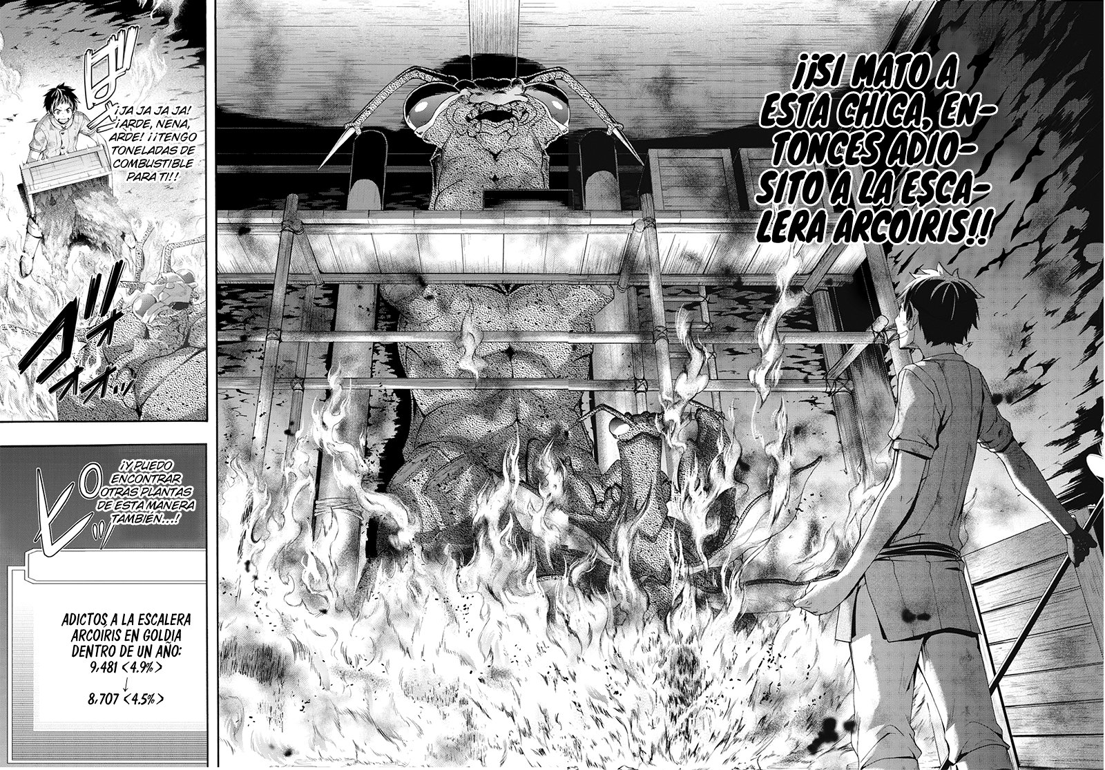 100-man no Inochi no Ue ni Ore wa Tatte Iru Capitulo 42 página 34