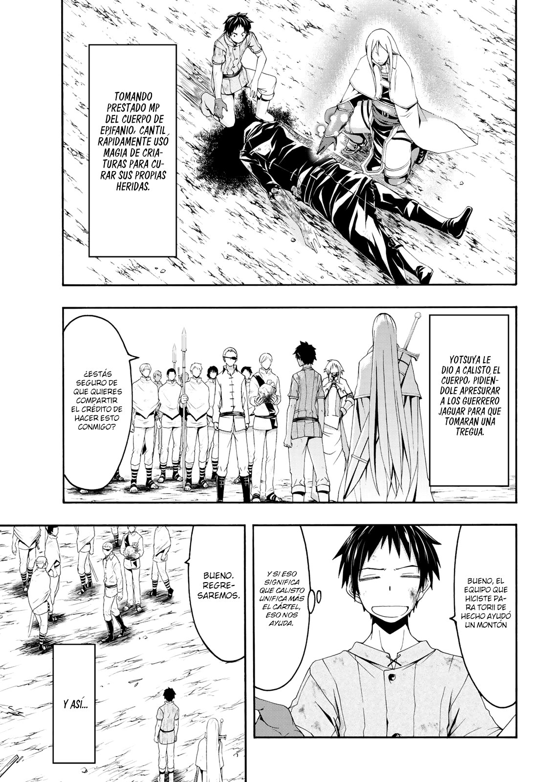 100-man no Inochi no Ue ni Ore wa Tatte Iru Capitulo 42 página 6