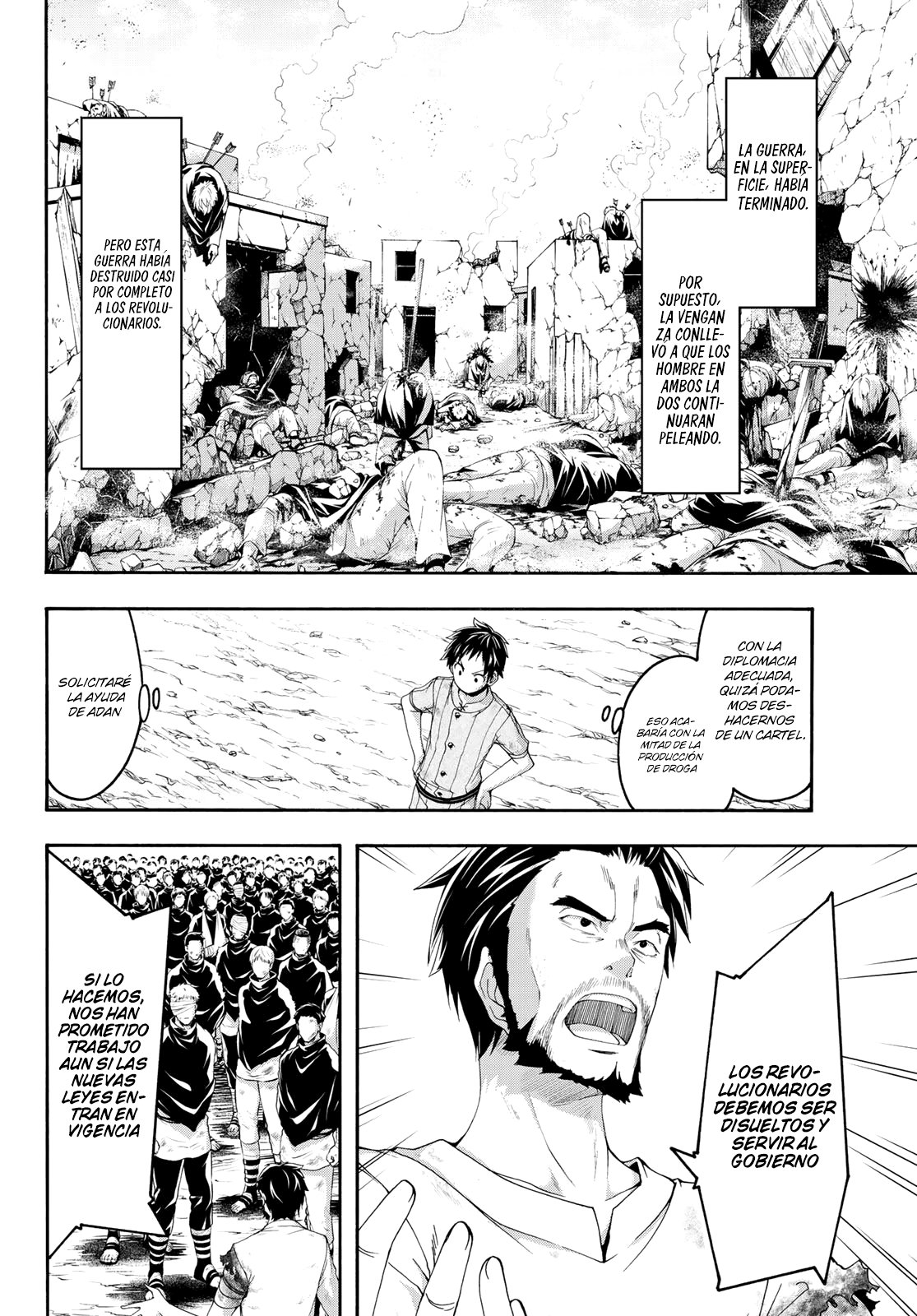 100-man no Inochi no Ue ni Ore wa Tatte Iru Capitulo 42 página 7