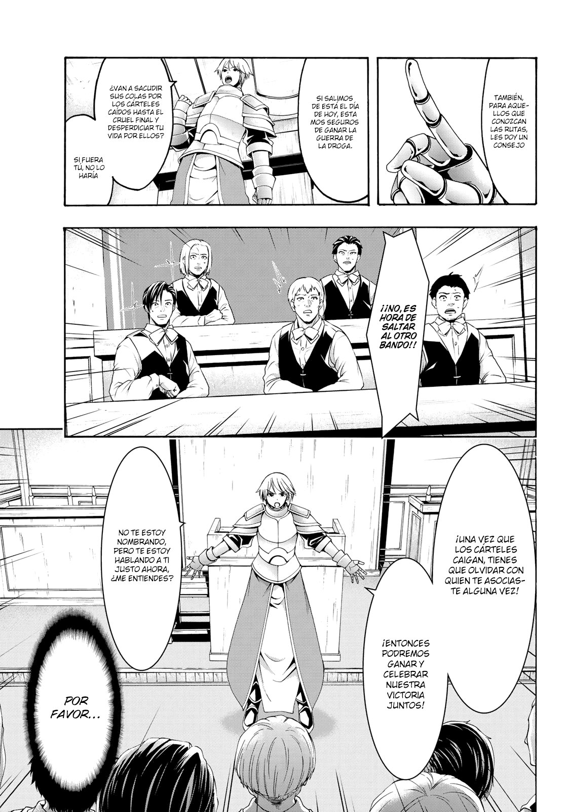 100-man no Inochi no Ue ni Ore wa Tatte Iru Capitulo 43 página 10