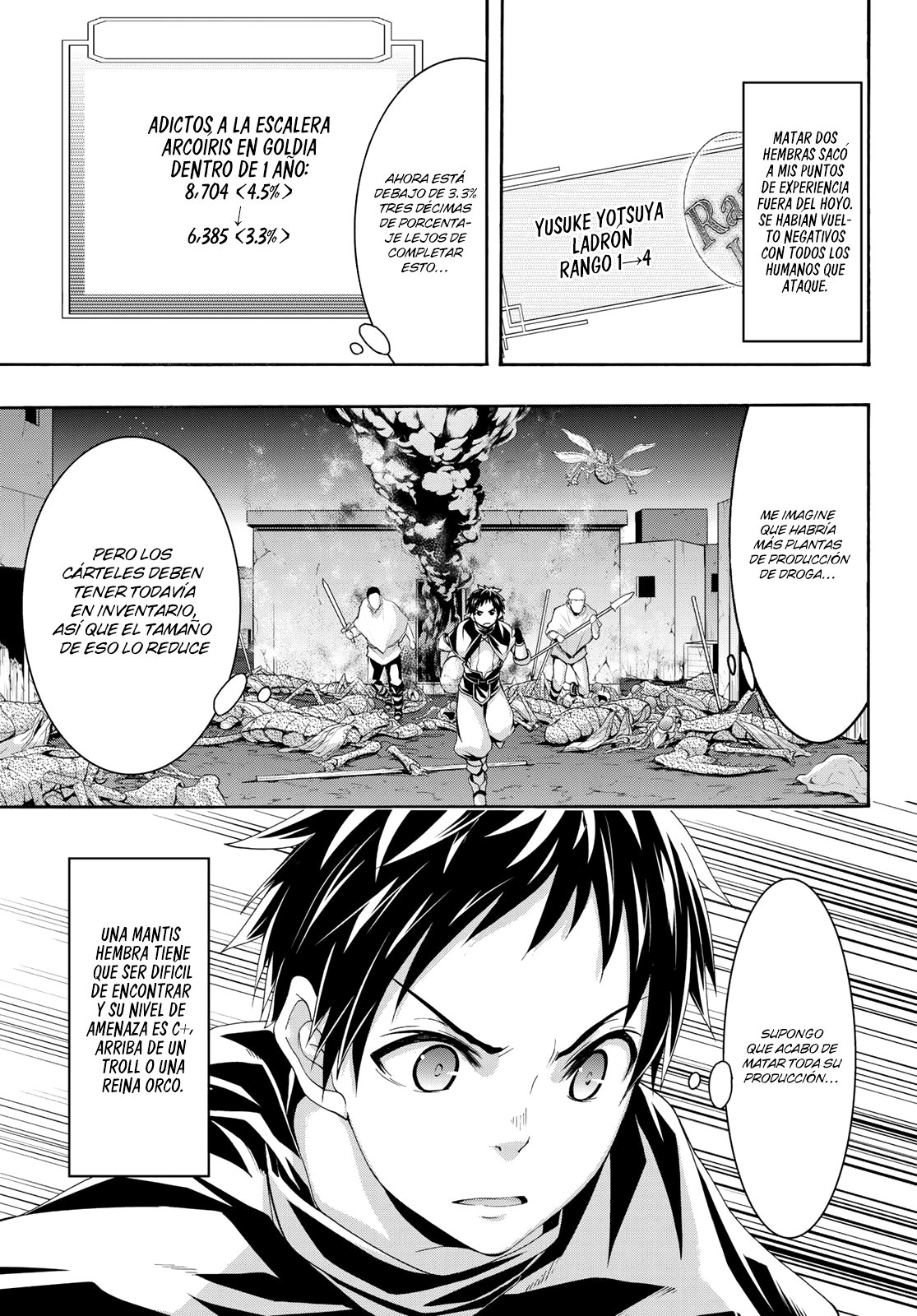 100-man no Inochi no Ue ni Ore wa Tatte Iru Capitulo 43 página 34
