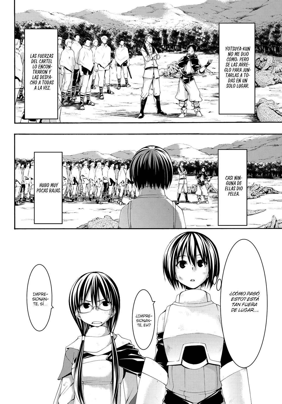 100-man no Inochi no Ue ni Ore wa Tatte Iru Capitulo 44 página 3