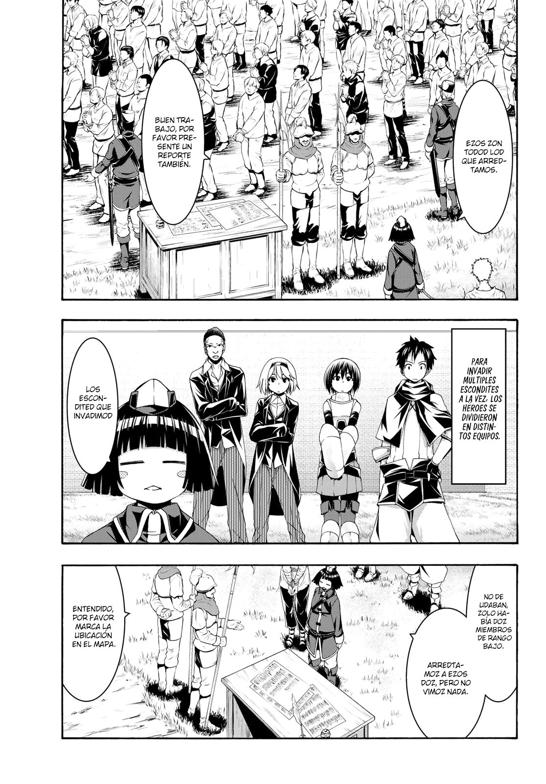 100-man no Inochi no Ue ni Ore wa Tatte Iru Capitulo 45 página 10