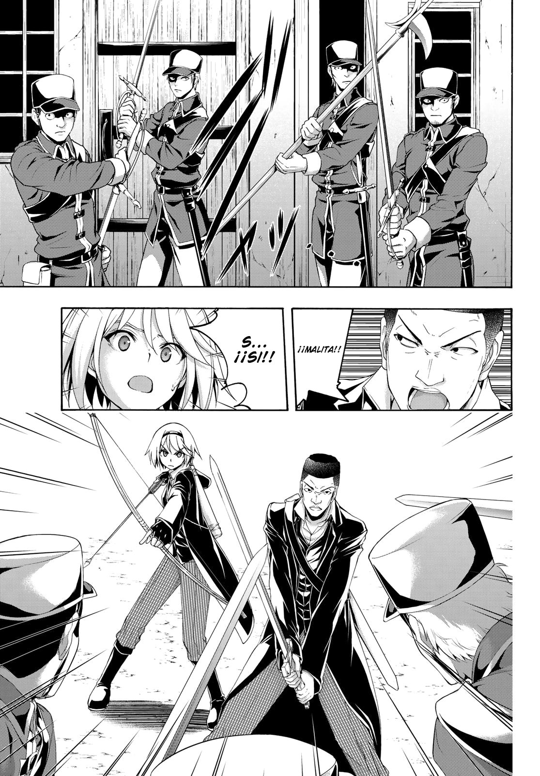 100-man no Inochi no Ue ni Ore wa Tatte Iru Capitulo 45 página 24