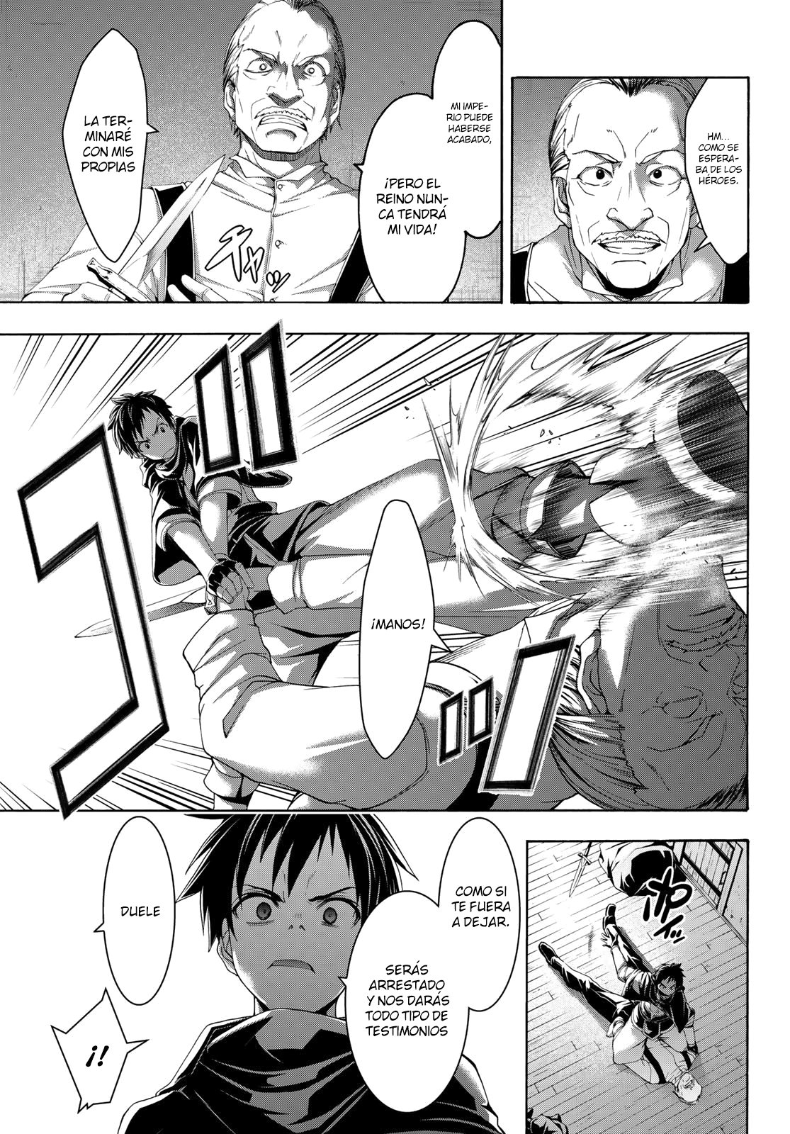 100-man no Inochi no Ue ni Ore wa Tatte Iru Capitulo 45 página 28
