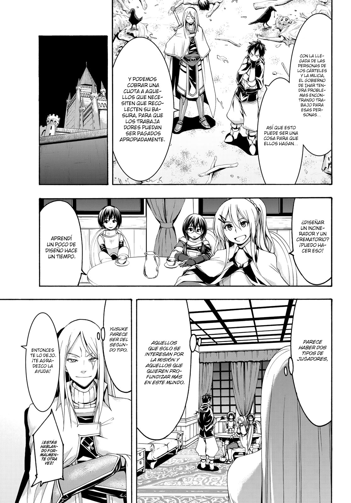 100-man no Inochi no Ue ni Ore wa Tatte Iru Capitulo 46 página 12