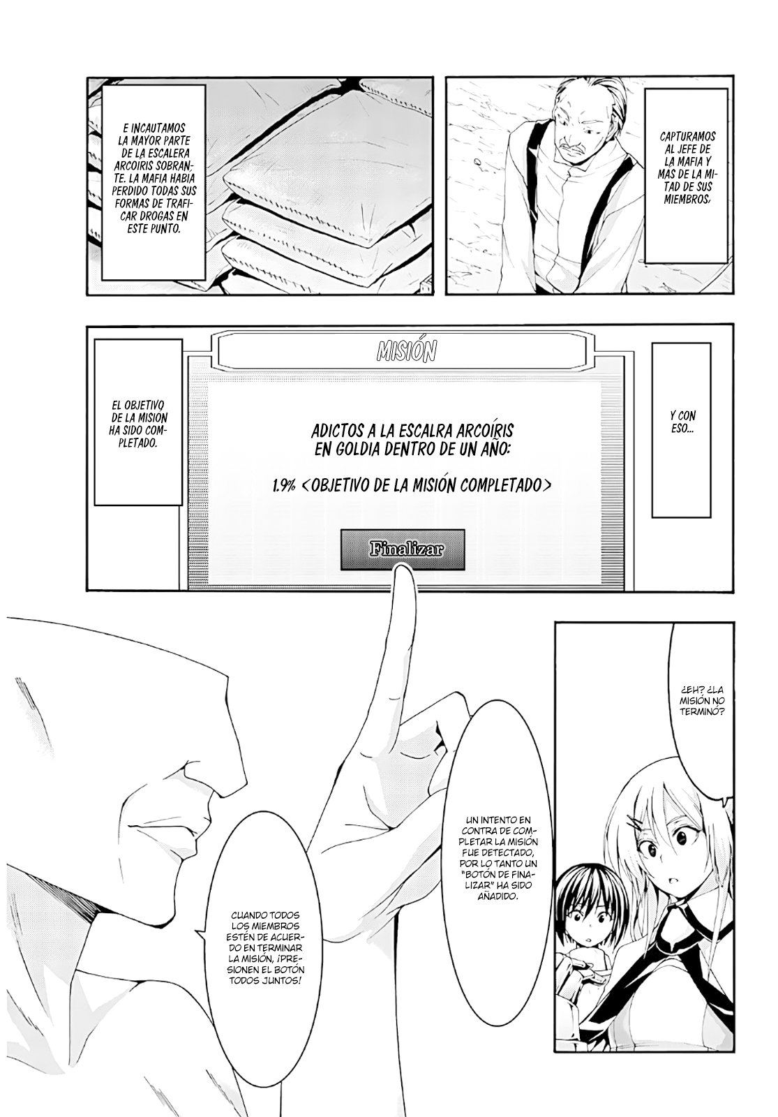 100-man no Inochi no Ue ni Ore wa Tatte Iru Capitulo 46 página 2