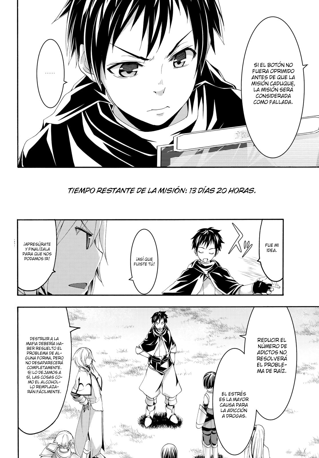 100-man no Inochi no Ue ni Ore wa Tatte Iru Capitulo 46 página 3