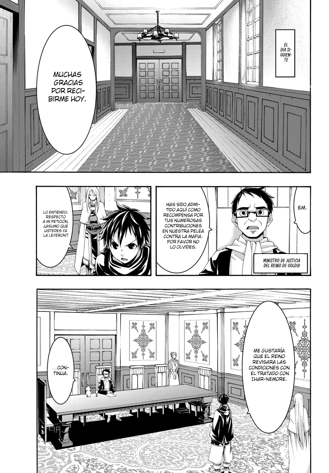 100-man no Inochi no Ue ni Ore wa Tatte Iru Capitulo 46 página 6