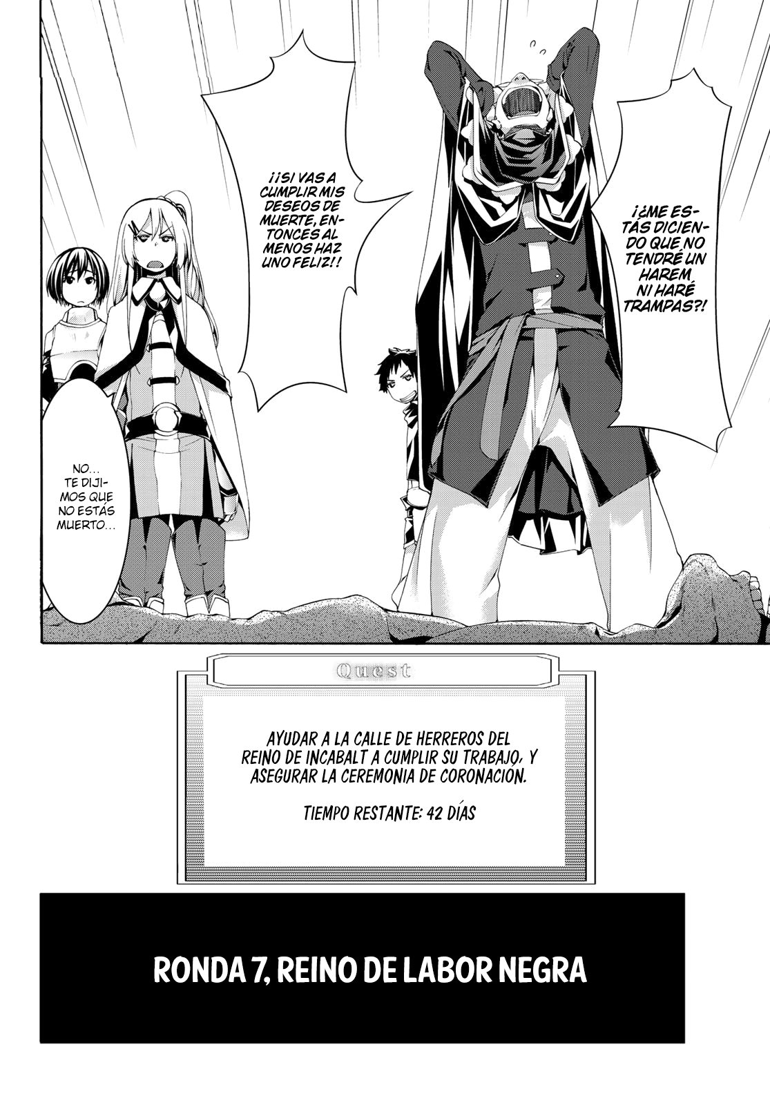 100-man no Inochi no Ue ni Ore wa Tatte Iru Capitulo 48 página 37