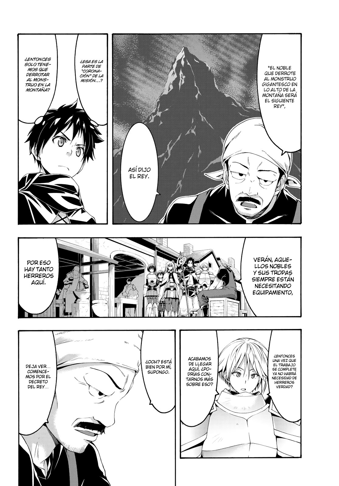 100-man no Inochi no Ue ni Ore wa Tatte Iru Capitulo 49: Reino de herreros página 27