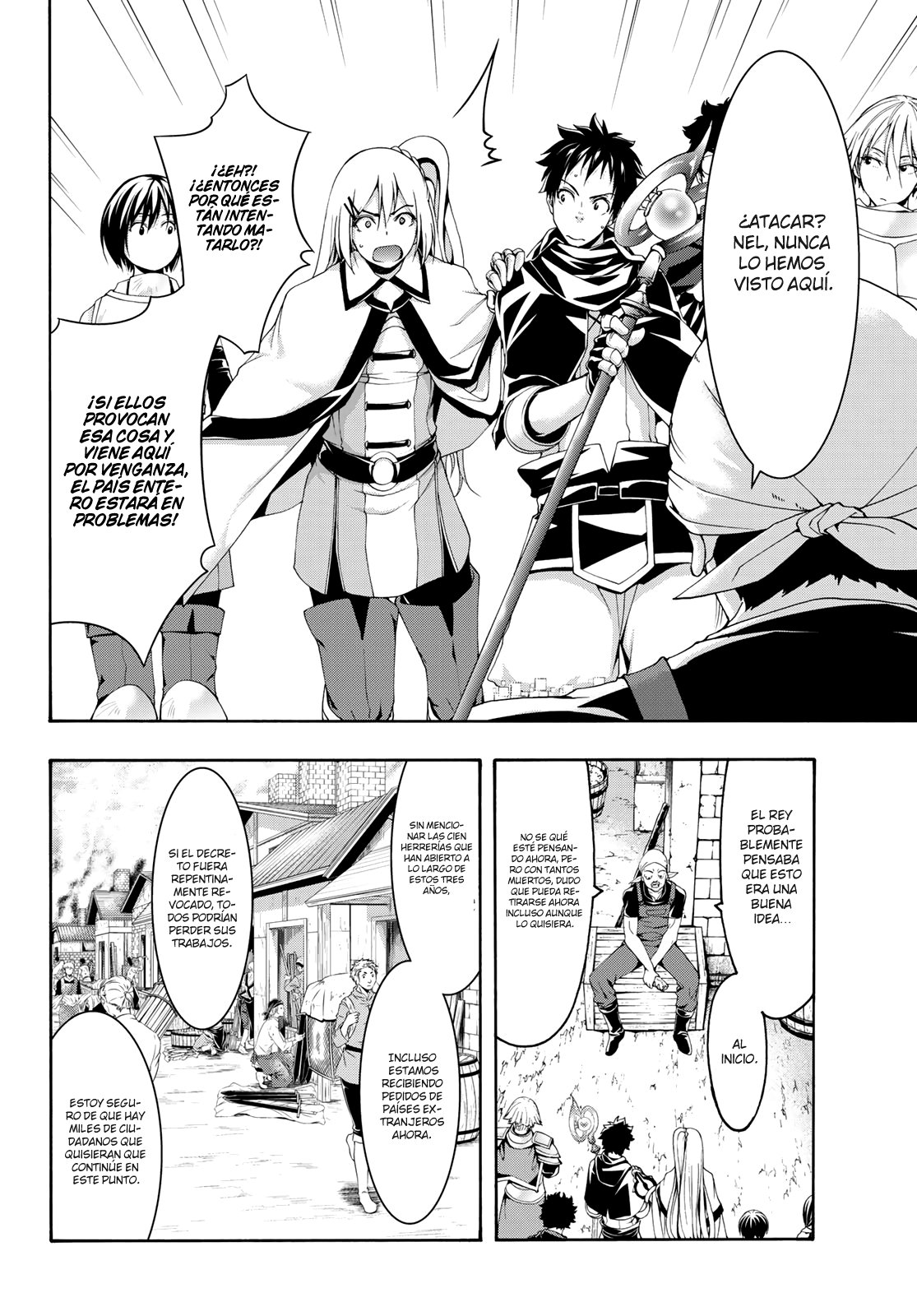 100-man no Inochi no Ue ni Ore wa Tatte Iru Capitulo 49: Reino de herreros página 31