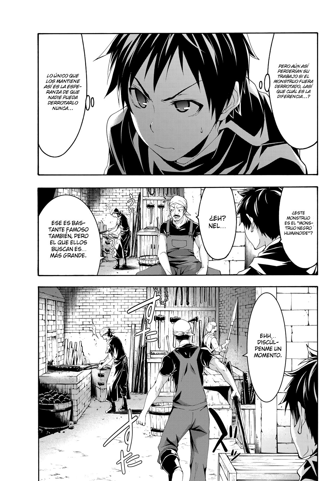 100-man no Inochi no Ue ni Ore wa Tatte Iru Capitulo 49: Reino de herreros página 32