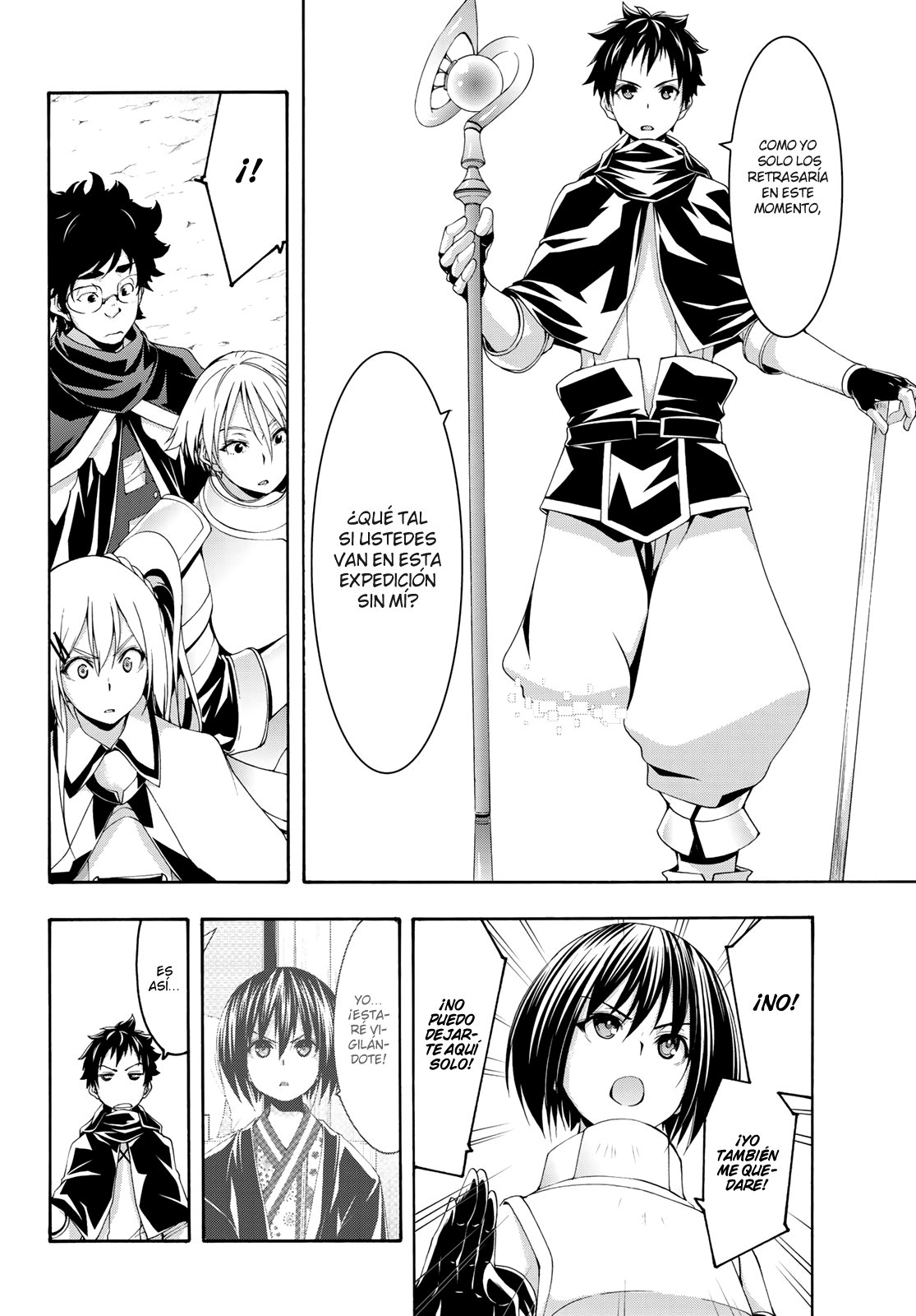 100-man no Inochi no Ue ni Ore wa Tatte Iru Capitulo 49: Reino de herreros página 35