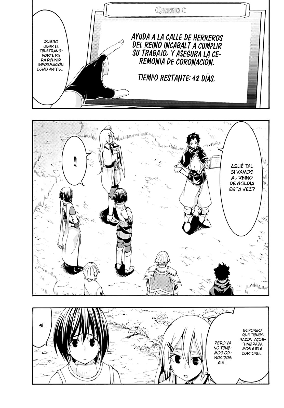 100-man no Inochi no Ue ni Ore wa Tatte Iru Capitulo 49 página 2