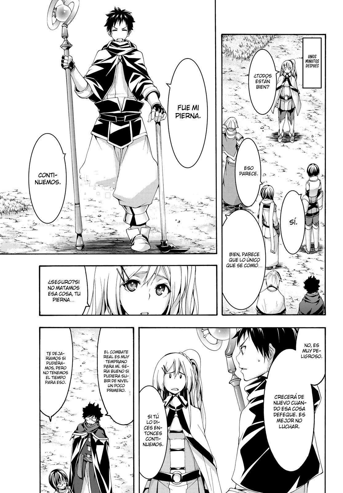 100-man no Inochi no Ue ni Ore wa Tatte Iru Capitulo 49 página 22