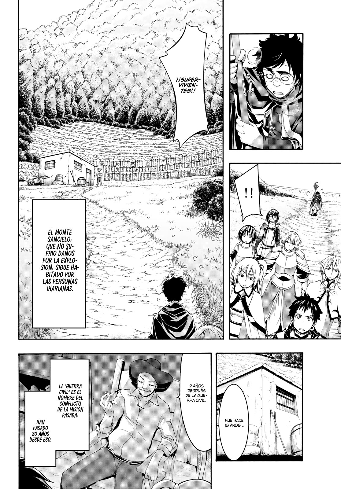 100-man no Inochi no Ue ni Ore wa Tatte Iru Capitulo 49 página 7