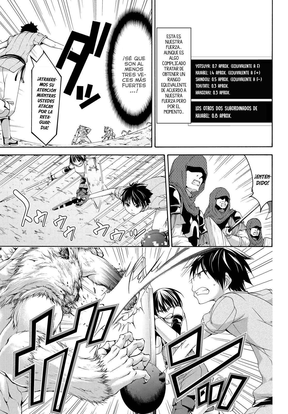 100-man no Inochi no Ue ni Ore wa Tatte Iru Capitulo 5 página 22