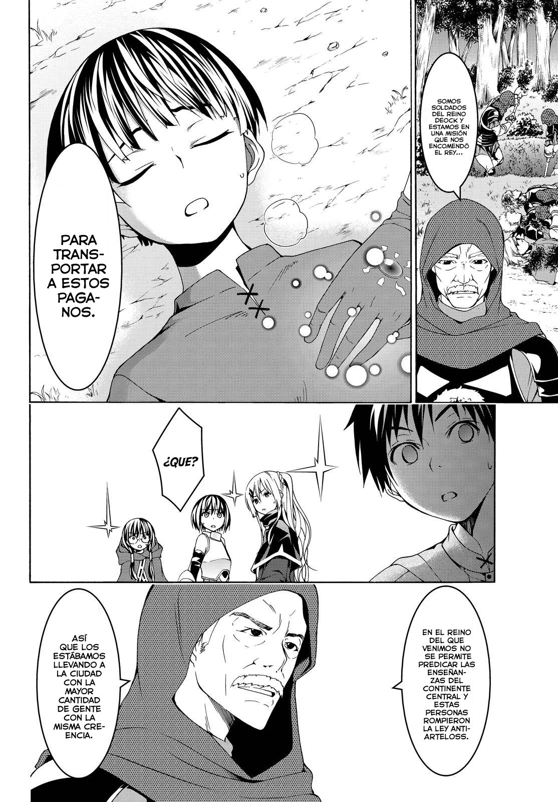 100-man no Inochi no Ue ni Ore wa Tatte Iru Capitulo 5 página 34