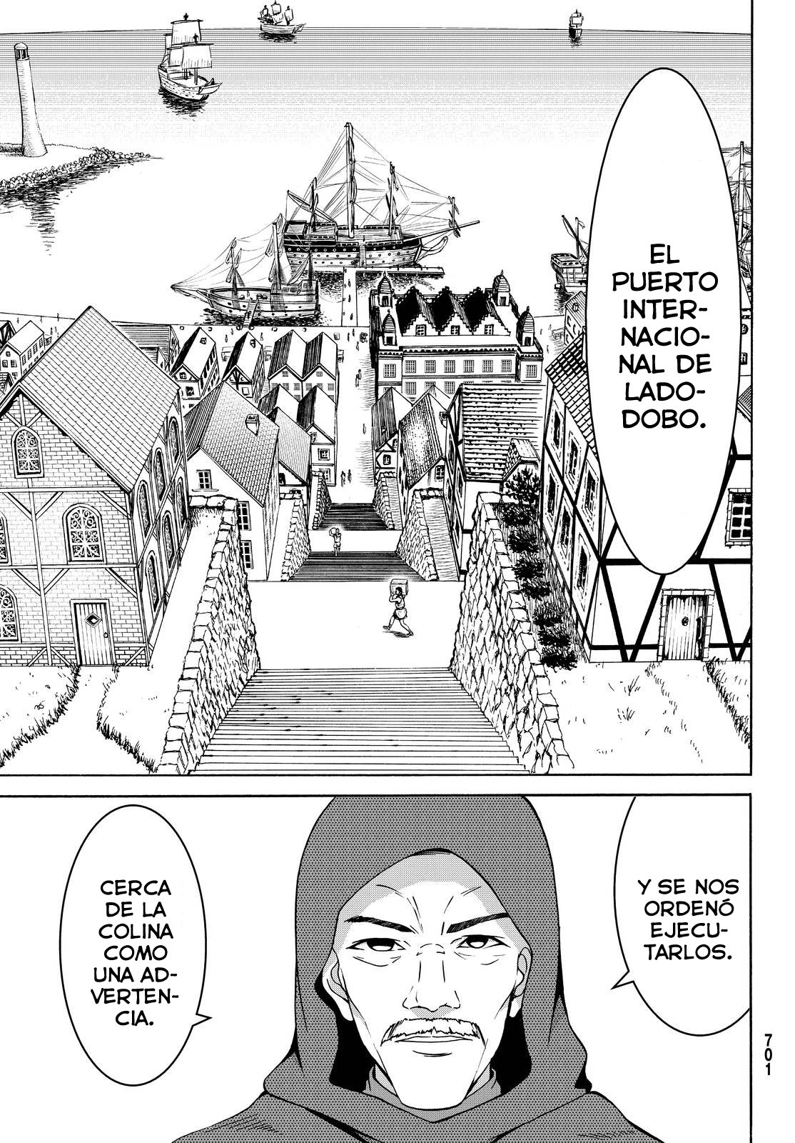 100-man no Inochi no Ue ni Ore wa Tatte Iru Capitulo 5 página 35