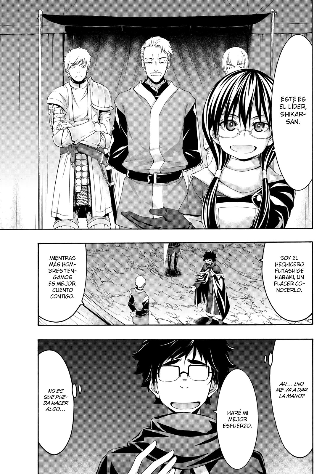 100-man no Inochi no Ue ni Ore wa Tatte Iru Capitulo 50 página 18