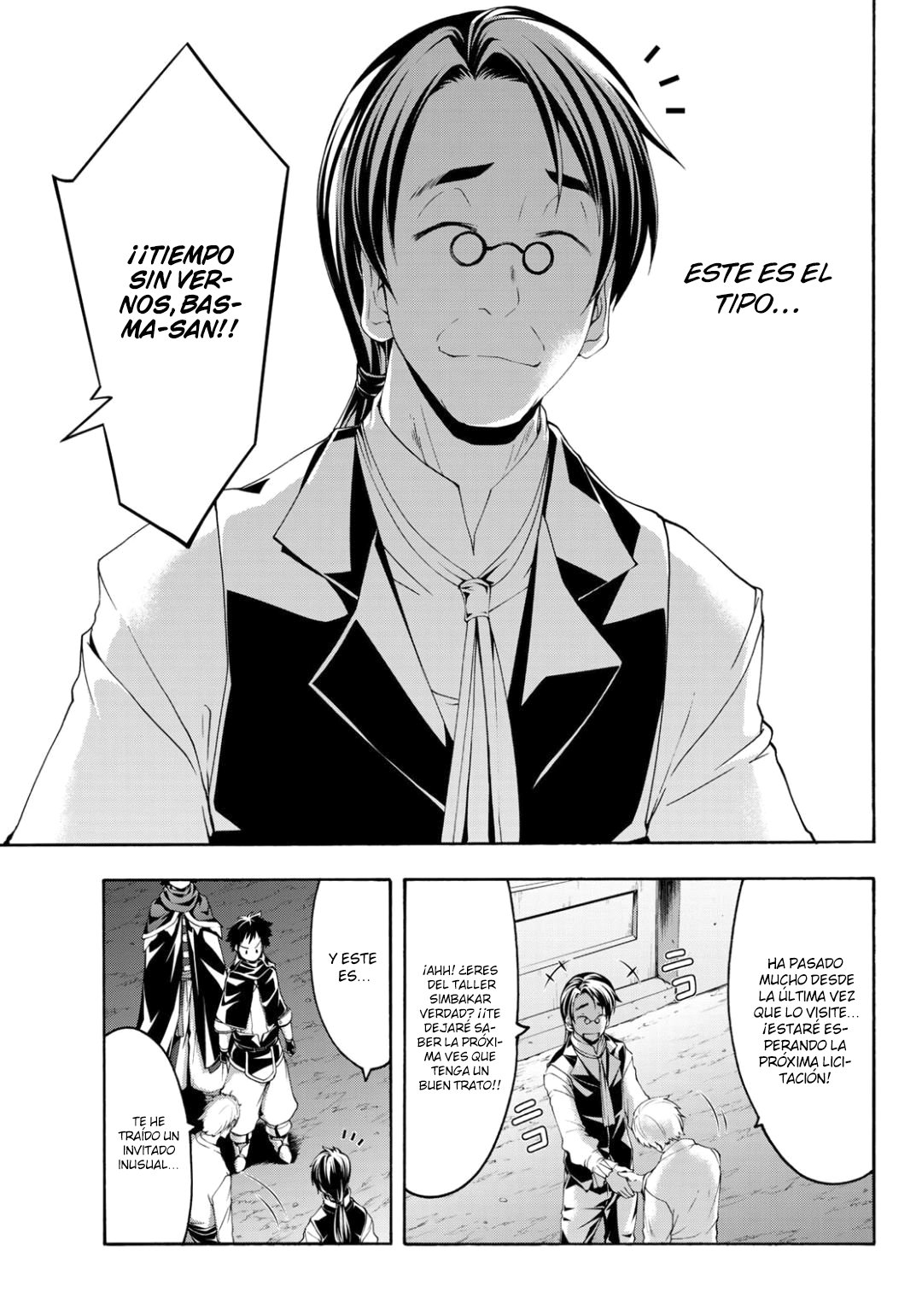 100-man no Inochi no Ue ni Ore wa Tatte Iru Capitulo 51: Oro y aberración página 11
