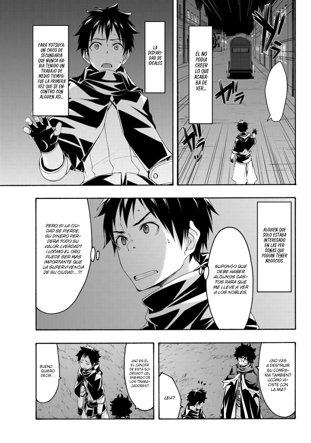100-man no Inochi no Ue ni Ore wa Tatte Iru Capitulo 51: Oro y aberración página 13