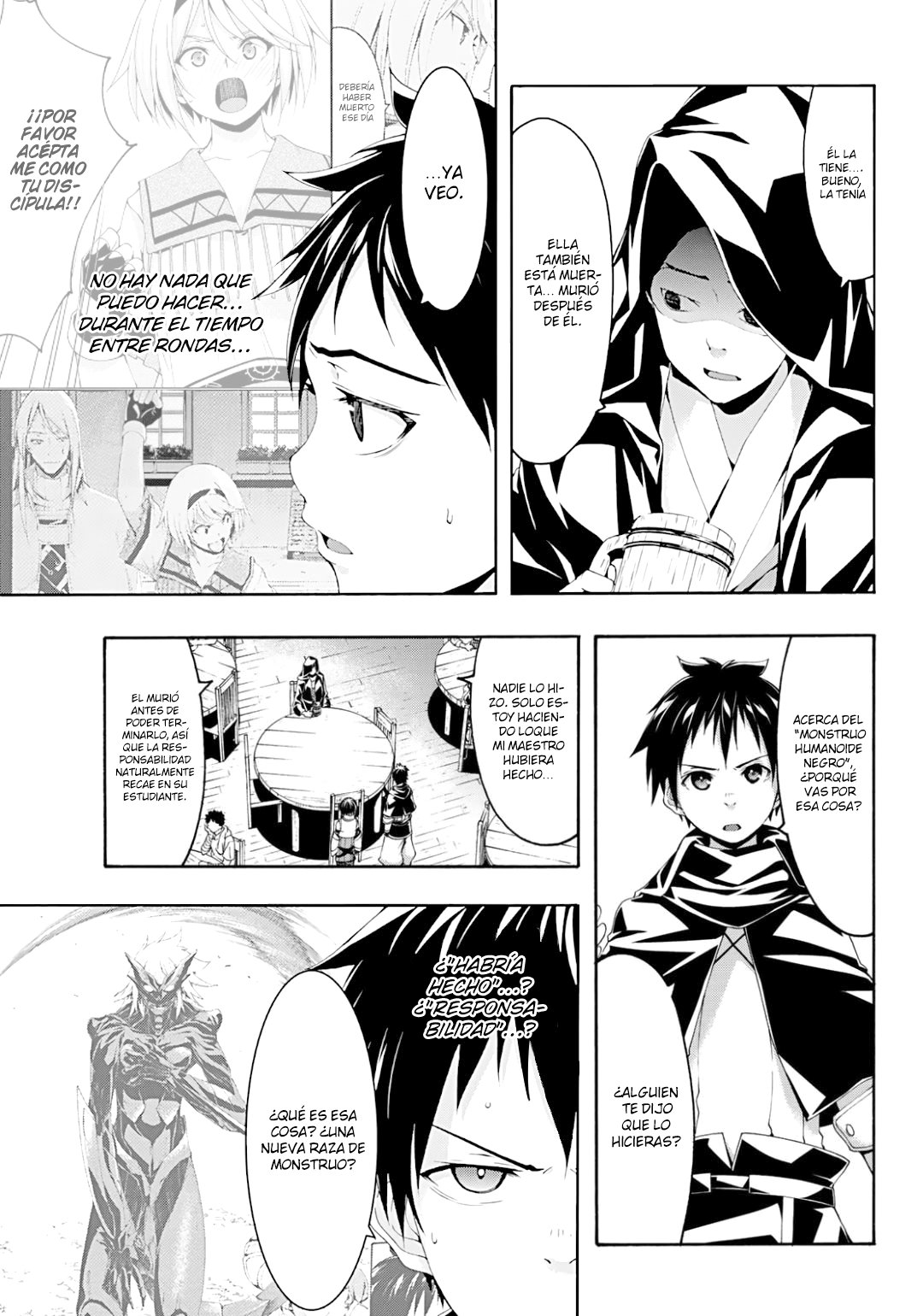 100-man no Inochi no Ue ni Ore wa Tatte Iru Capitulo 51: Oro y aberración página 21