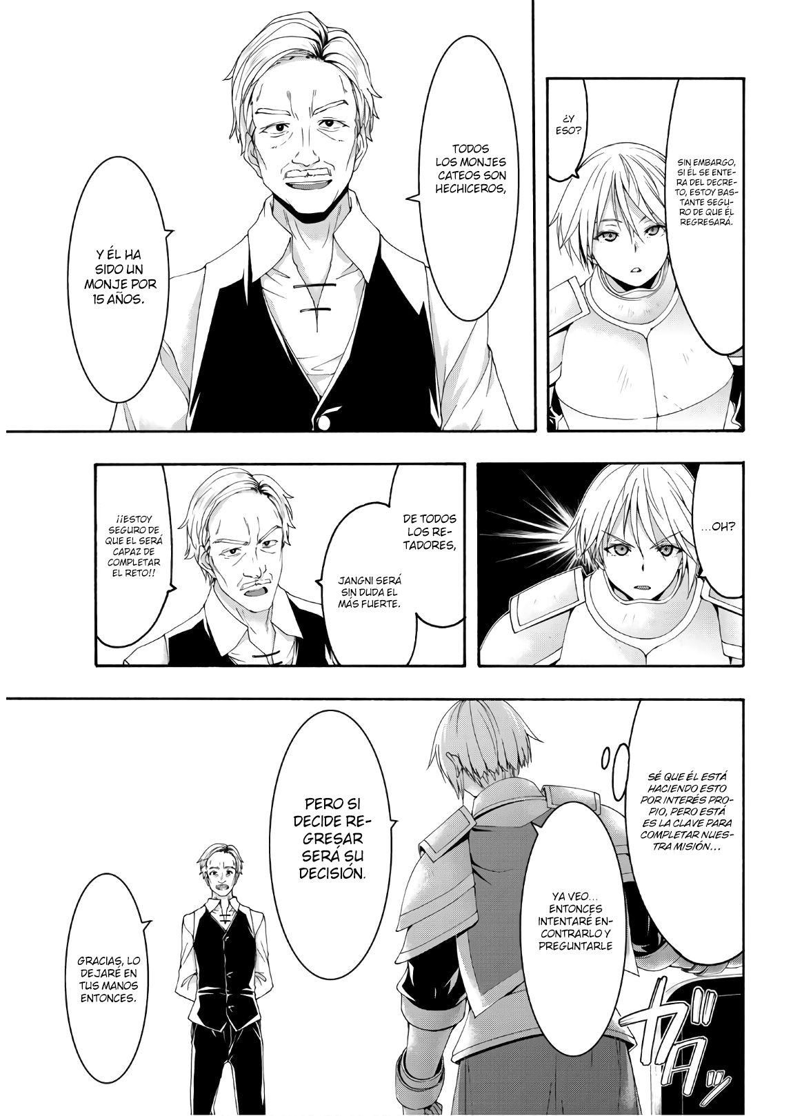 100-man no Inochi no Ue ni Ore wa Tatte Iru Capitulo 52: El monte Cateo Jangni página 17