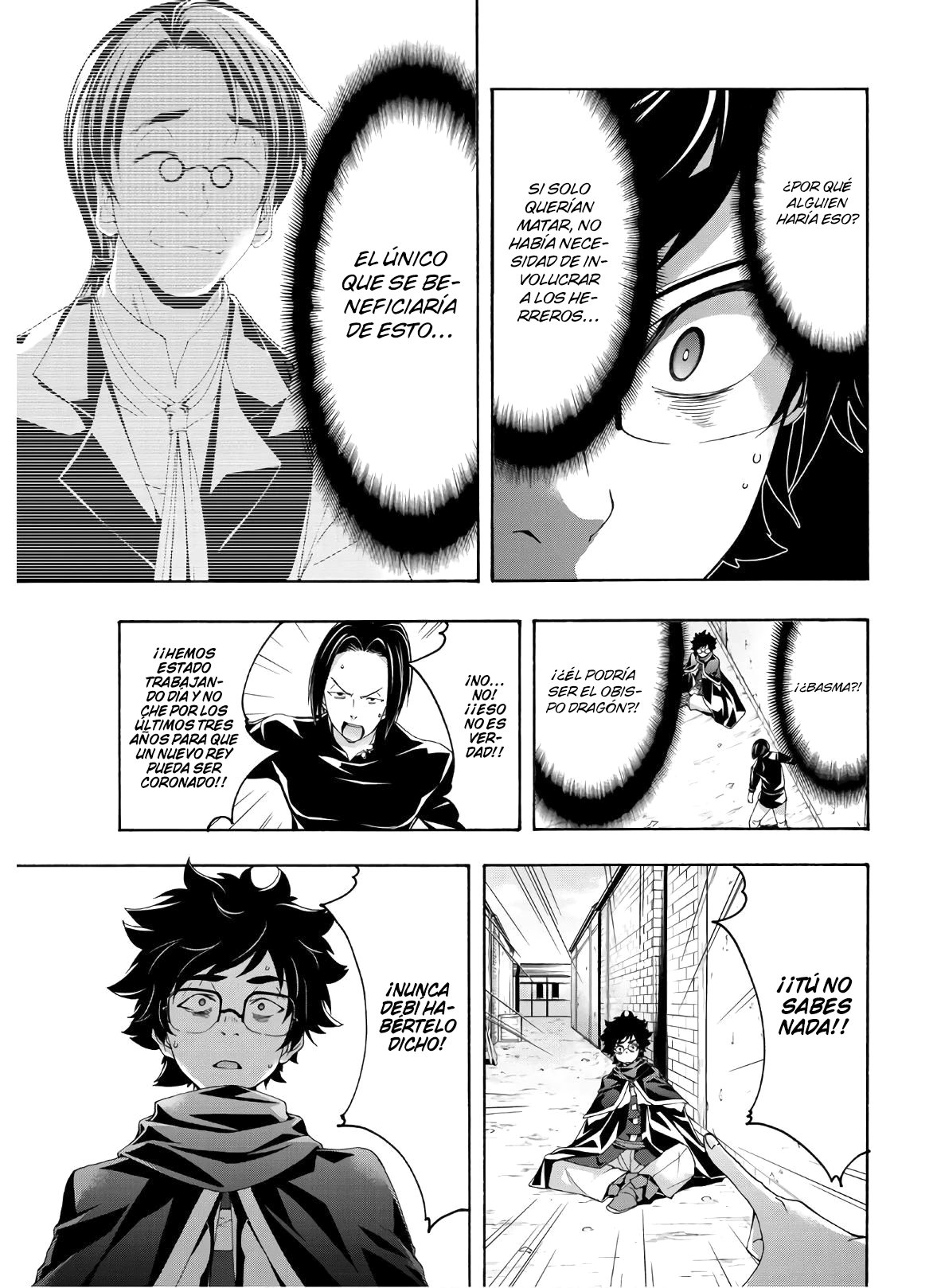 100-man no Inochi no Ue ni Ore wa Tatte Iru Capitulo 53 página 28