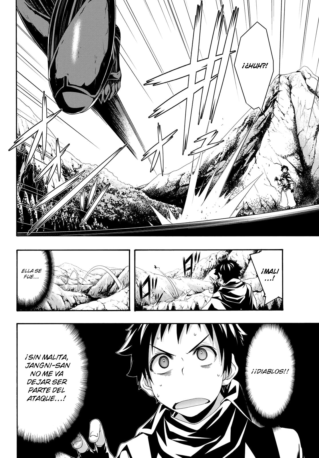 100-man no Inochi no Ue ni Ore wa Tatte Iru Capitulo 54 página 17