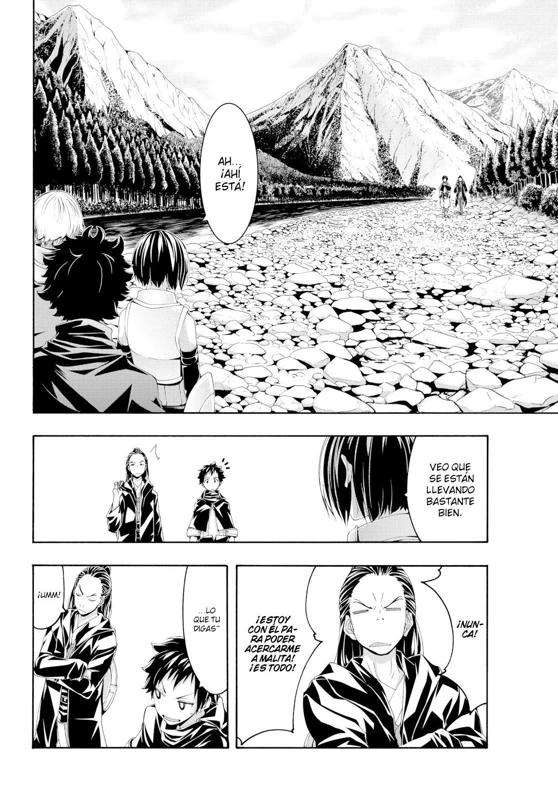 100-man no Inochi no Ue ni Ore wa Tatte Iru Capitulo 54 página 3