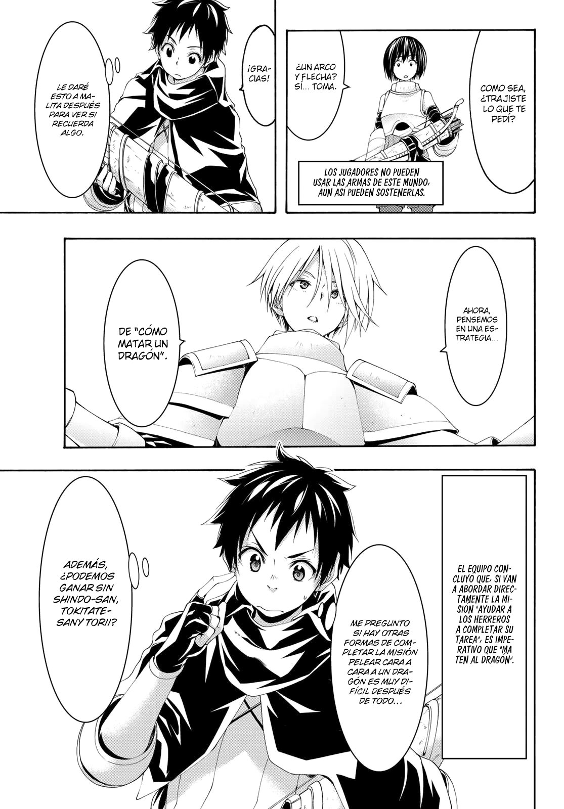 100-man no Inochi no Ue ni Ore wa Tatte Iru Capitulo 54 página 4