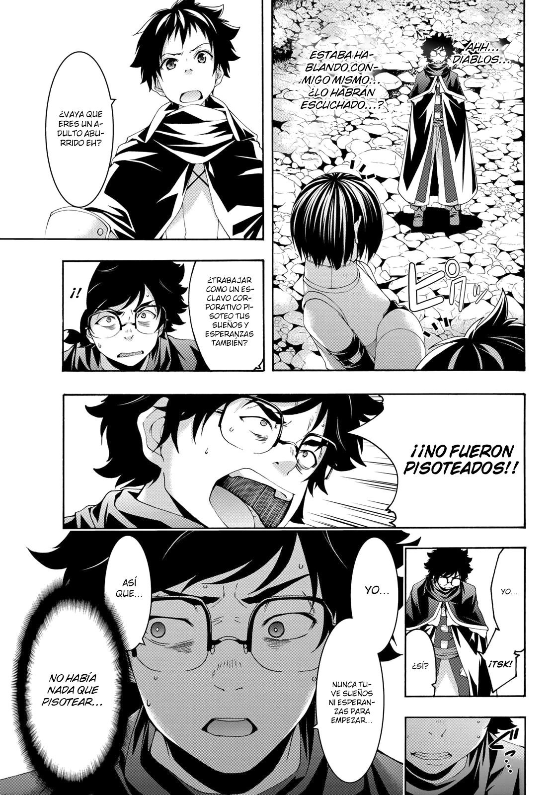 100-man no Inochi no Ue ni Ore wa Tatte Iru Capitulo 54 página 8