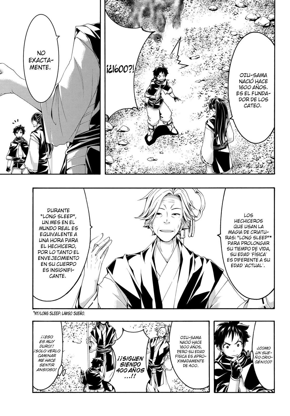 100-man no Inochi no Ue ni Ore wa Tatte Iru Capitulo 55: Fundador de los cateos y el enemigo de la humanidad página 6